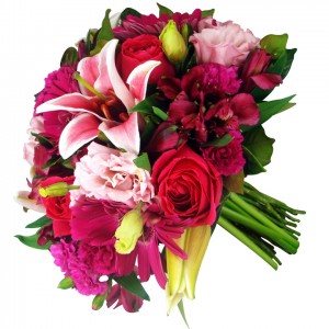 Mix Bouquet With Lilly